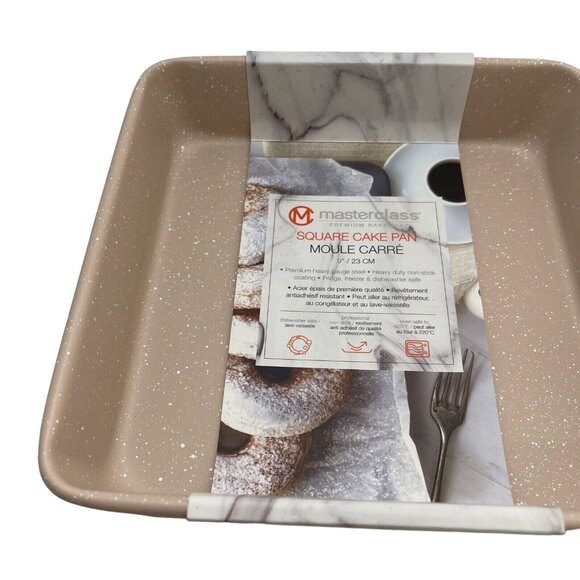 Master class 9"x9" Square Cake Pan Premium Baking Steel Non Stick NEW!‎ - Picture 2 of 5